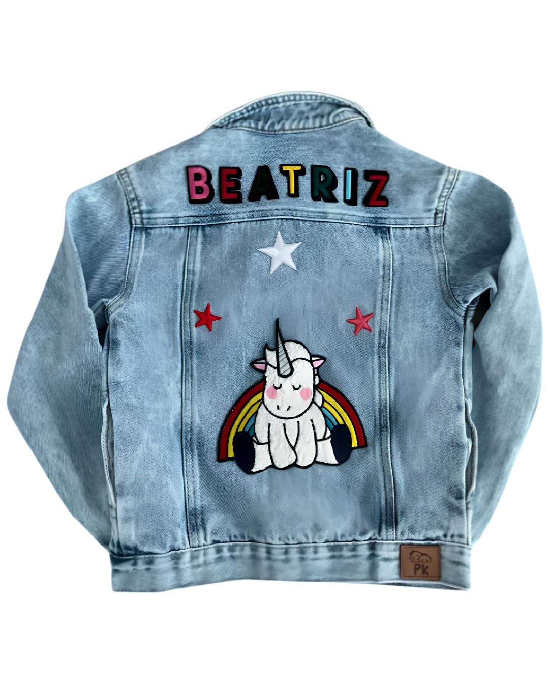 Chaqueta PazKids personalizada destacada