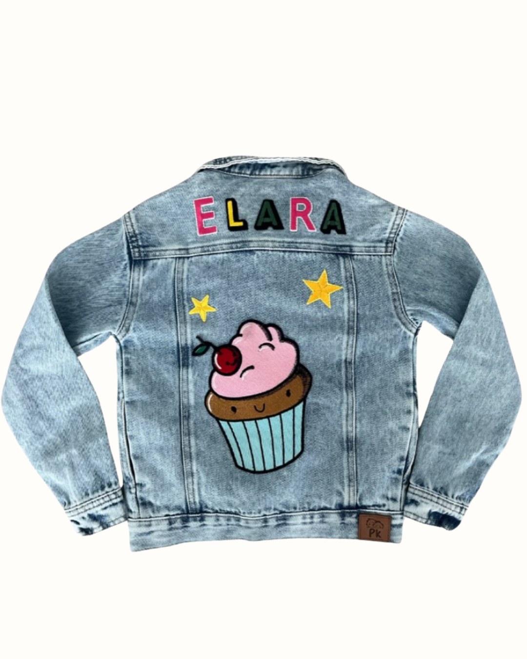 Chaqueta de jean PazKids personalizada Clara